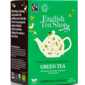 ENGLISH TEA SHOP Green Tea Tag & Envelope Tea Bags