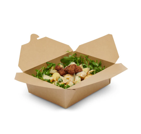 No.3 Leak Proof Kraft Deli Box - 200pk
