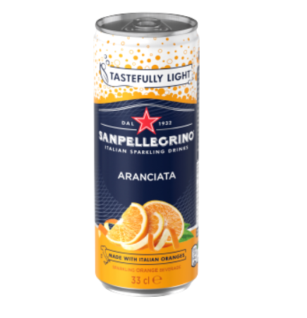 SANPELLEGRINO Aranciata Orange (Can)