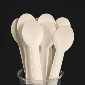 Vegware White Compostable Paper Spoon
